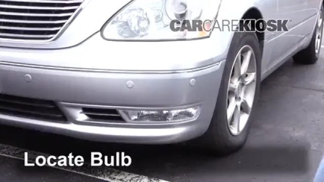 2005 Lexus LS430 4.3L V8 Éclairage Feu antibrouillard (remplacer l'ampoule)